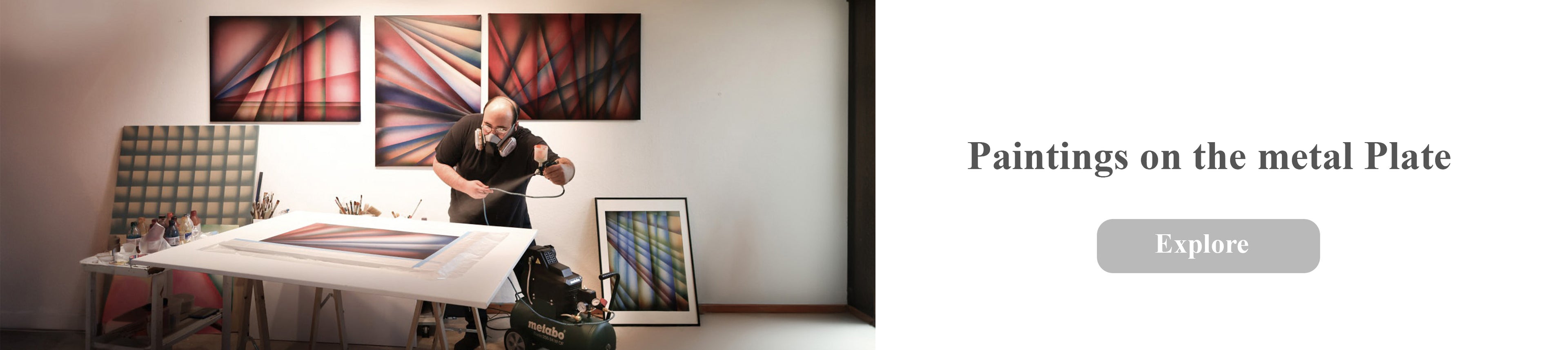 this collection includes artworks that Painted on 2d Surfaces and metal plates with Autolack  - shayan Afshari azad - 2022-2026
